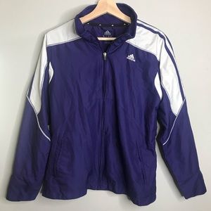 Womens Adidas Sports Zipper Jacket